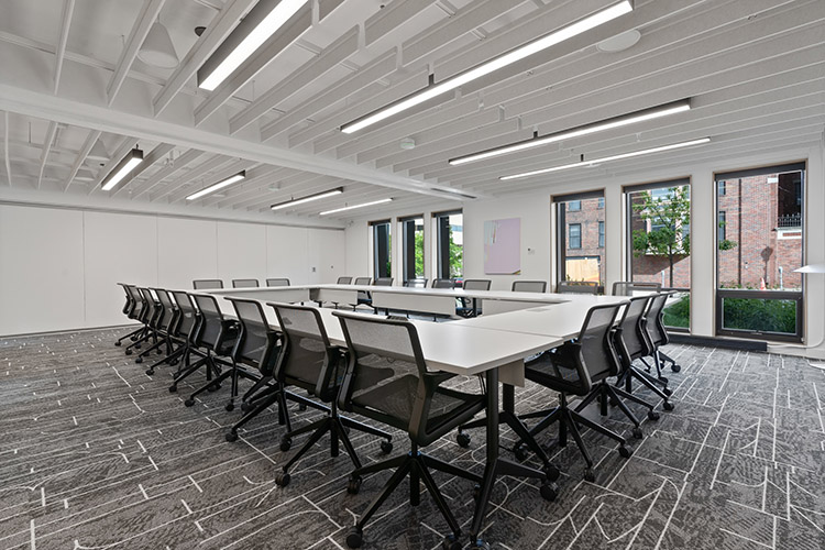 Large conference room. (Clay Whisler photo) 2024/07/stanley-center-2024-103-CW-750x500-1.jpg 